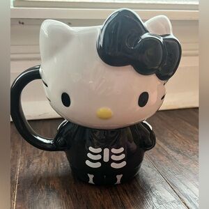Hello Kitty Skeleton Mug